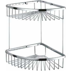 Double Tier Corner Wire Basket