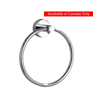 Aqua Rondo  Towel Ring – Chrome