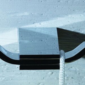 Aqua FINO by KubeBath Double Robe Hook – Chrome