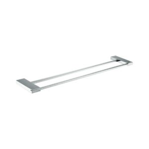 Aqua FINO 24″ Double Towel Bar – Chrome