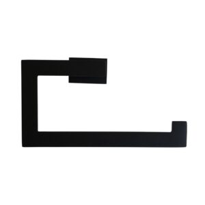 Aqua PLATO Black Towel Ring