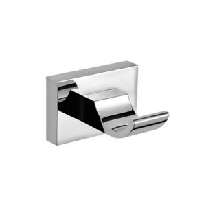 Aqua Plato Single Robe Hook – Chrome