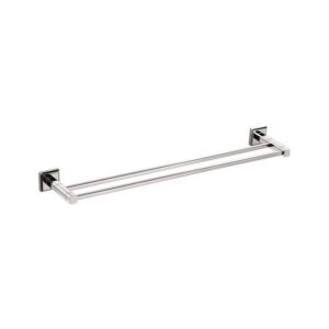 Aqua Nuon 18″ Double Towel Bar – Chrome