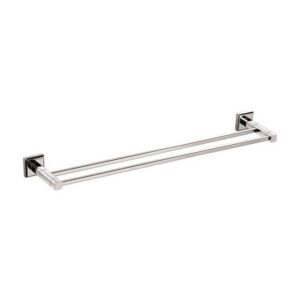 Aqua Nuon 24″ Double Towel Bar – Chrome