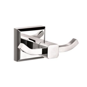 Aqua Nuon Double Robe Hook – Chrome