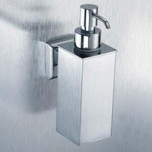 Aqua Nuon Wall Mount Stainless Steel Soap Dispenser