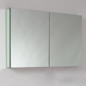 40″ Wide Mirrored Bathroom Medicine Cabinet