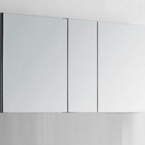 50″ Wide Mirrored Bathroom Medicine Cabinet