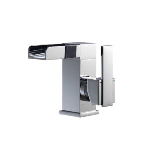Aqua Fontana Single Lever Waterfall Faucet – Chrome