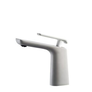 Aqua Adatto Single Lever Faucet – Chrome and White