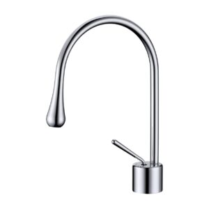 Aqua Infinity Single Lever Bathroom Vanity Faucet – Chrome