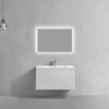 KubeBath 36" Balli Modern Bathroom Vanity in White Oak Finish - Image 8