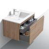 KubeBath 36" Balli Modern Bathroom Vanity in White Oak Finish - Image 5