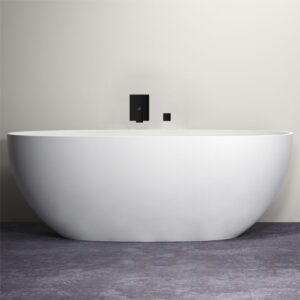 Aqua Piazza Black Shower set w/ Tub Filler