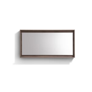 60″ Wide Mirror w/ Shelf – Butternut