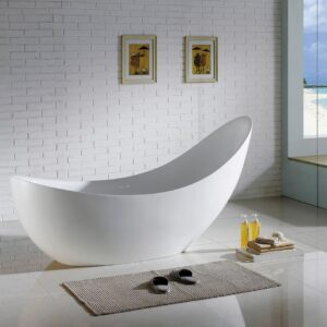 Salto 80.5″ Free Standing Bathtub w/ C UPC Approved