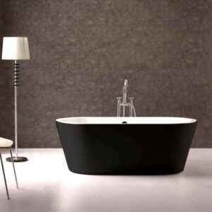 Ovale 59″ Free Standing Bathtub – Black