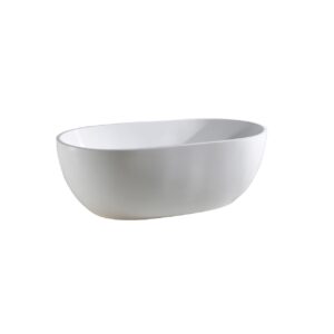 Vernice 67″ Free Standing Bathtub – Matte White